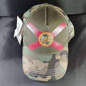 Flo Grown Camo Snapback Hat